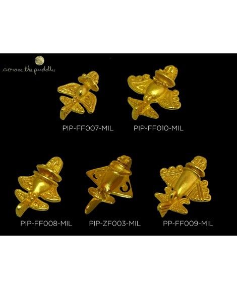 Ancient Aliens Jewelry Collection - 24k GP Pre-Columbian ...